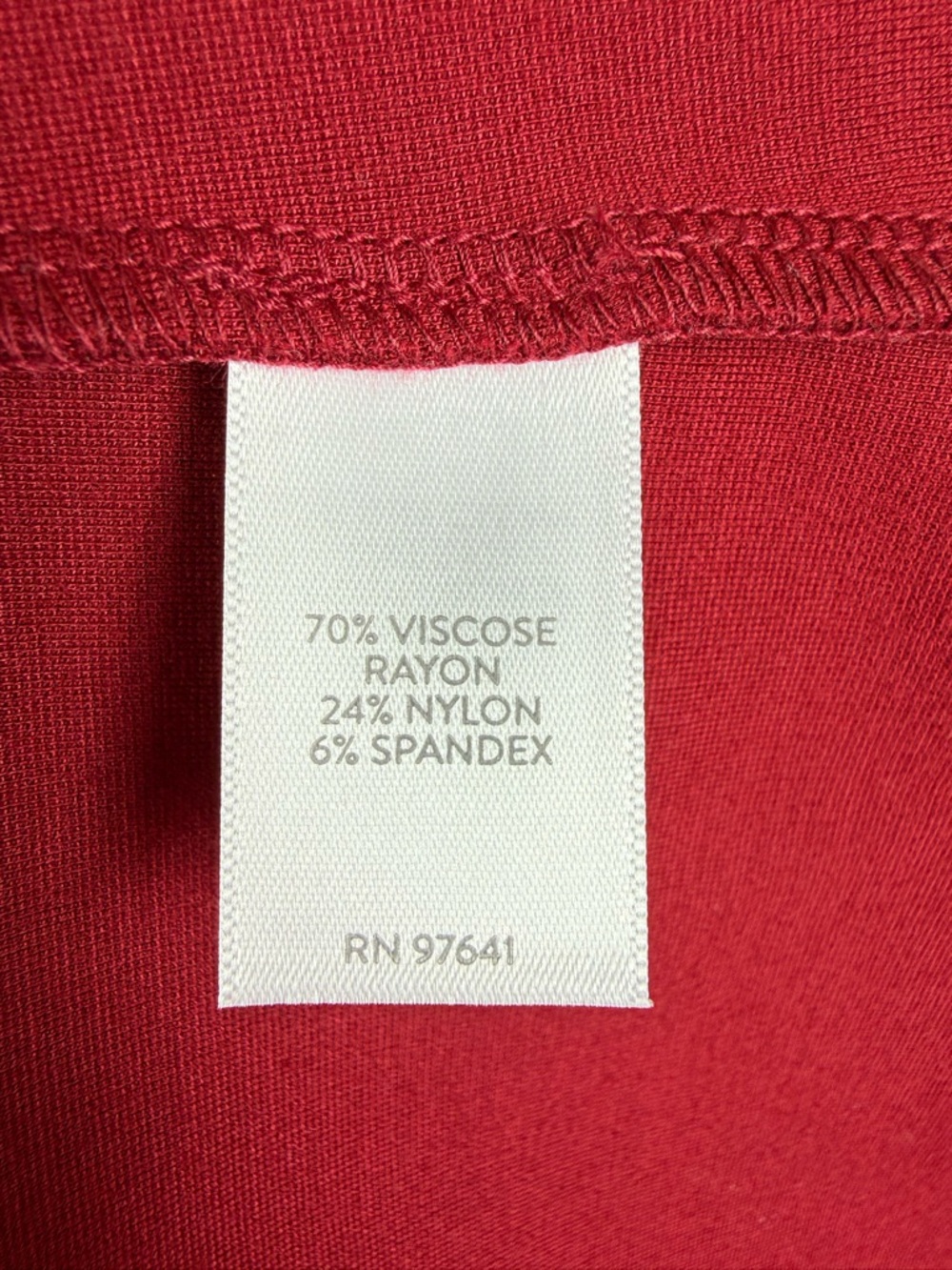 J Jill Ponte Shift Dress Red Medium NWT - Picture 6 of 6